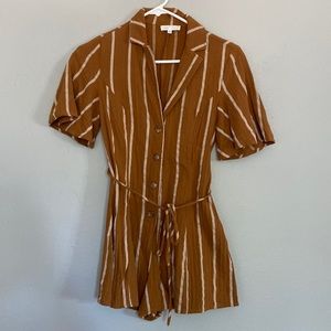 Women’s Cotton Button Up Romper